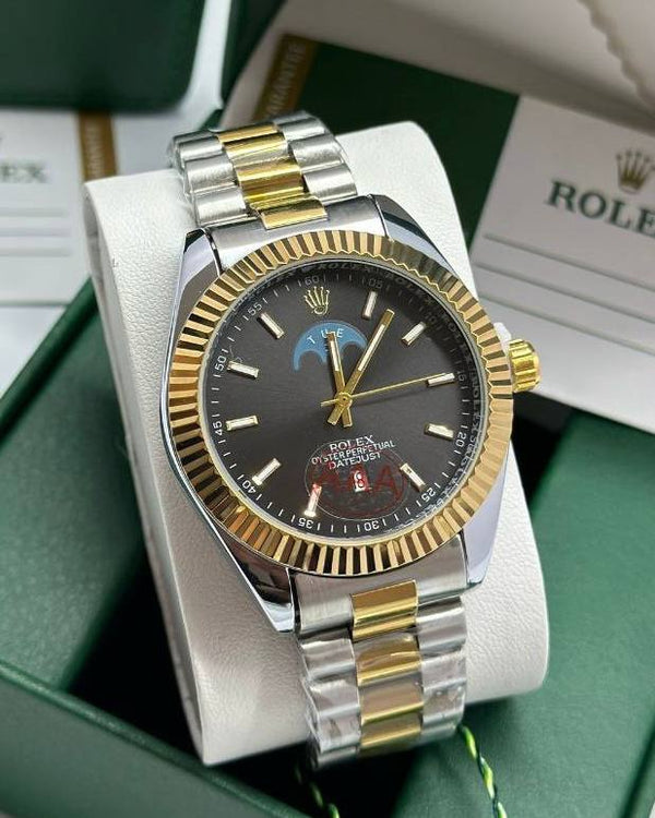 שעון יד רולקס לגברים 41 מ״מ – רמת AAA, כולל קופסה יוקרתית (62)