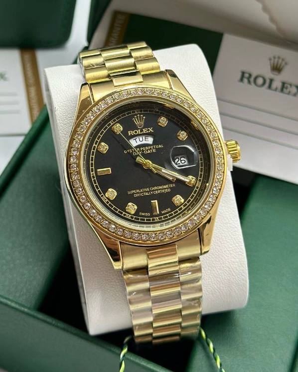 שעון יד רולקס לגברים 41 מ״מ – רמת AAA, כולל קופסה יוקרתית (65)