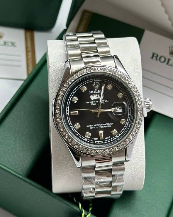 שעון יד רולקס לגברים 41 מ״מ – רמת AAA, כולל קופסה יוקרתית (67)