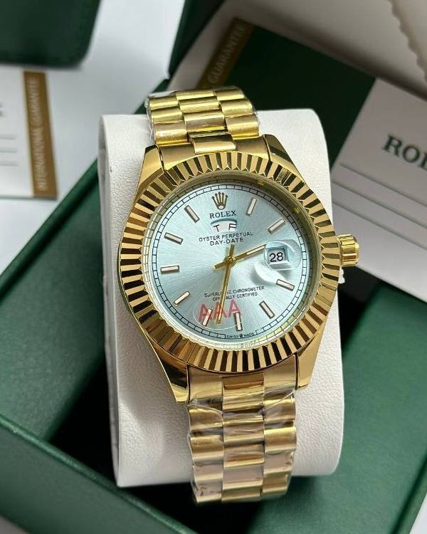 שעון יד רולקס לגברים 41 מ״מ – רמת AAA, כולל קופסה יוקרתית (70)