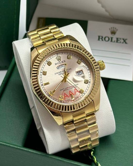שעון יד רולקס לגברים 41 מ״מ – רמת AAA, כולל קופסה יוקרתית (71)