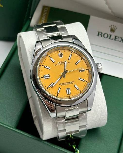 שעון יד רולקס לגברים 41 מ״מ – רמת AAA, כולל קופסה יוקרתית (72)