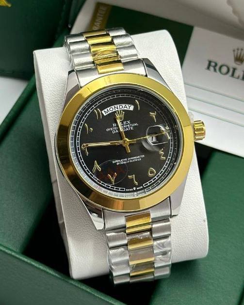 שעון יד רולקס לגברים 41 מ״מ – רמת AAA, כולל קופסה יוקרתית (75)