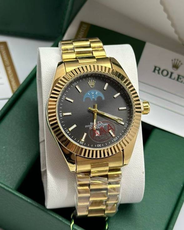 שעון יד רולקס לגברים 41 מ״מ – רמת AAA, כולל קופסה יוקרתית (76)