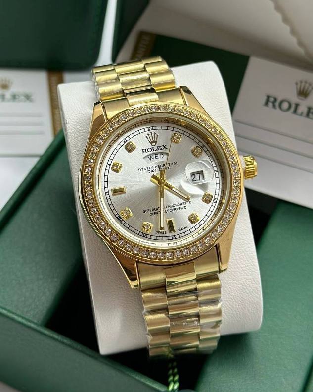 שעון יד רולקס לגברים 41 מ״מ – רמת AAA, כולל קופסה יוקרתית (82)
