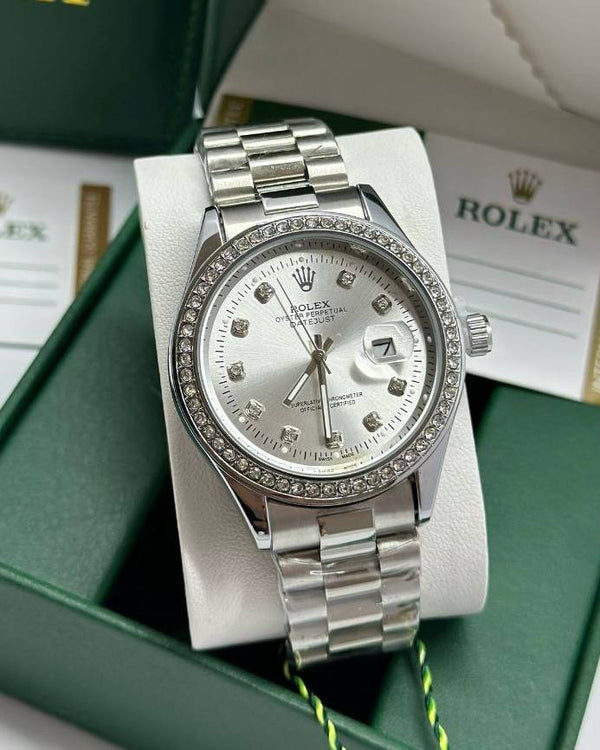 שעון יד רולקס לגברים 41 מ״מ – רמת AAA, כולל קופסה יוקרתית (85)