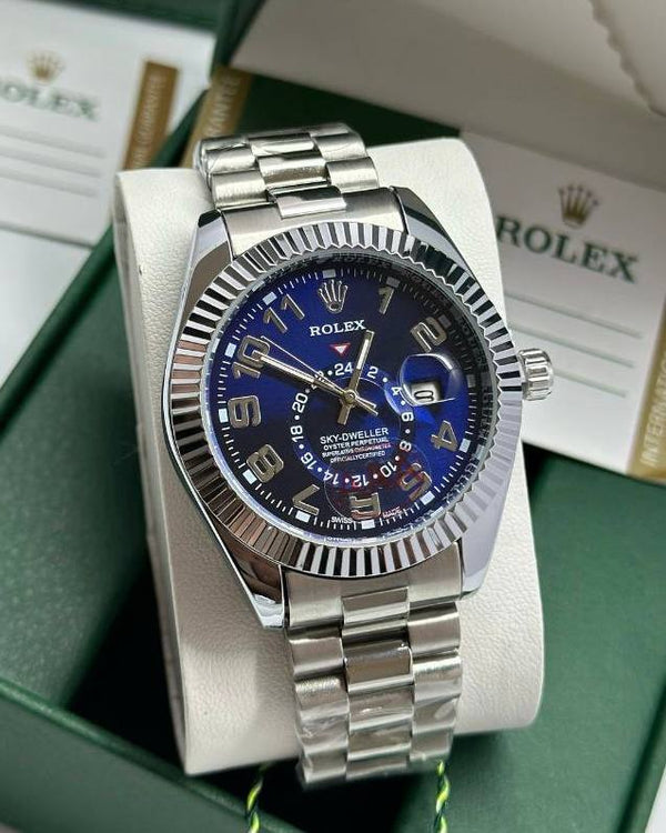 שעון יד רולקס לגברים 41 מ״מ – רמת AAA, כולל קופסה יוקרתית (86)