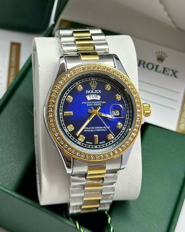 שעון יד רולקס לגברים 41 מ״מ – רמת AAA, כולל קופסה יוקרתית (87)