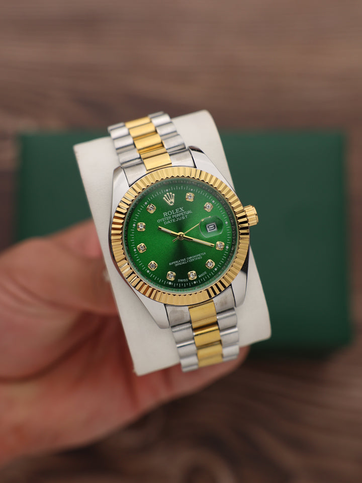 שעון יד רולקס לגברים 41 מ״מ – רמת AAA, כולל קופסה יוקרתית (89)