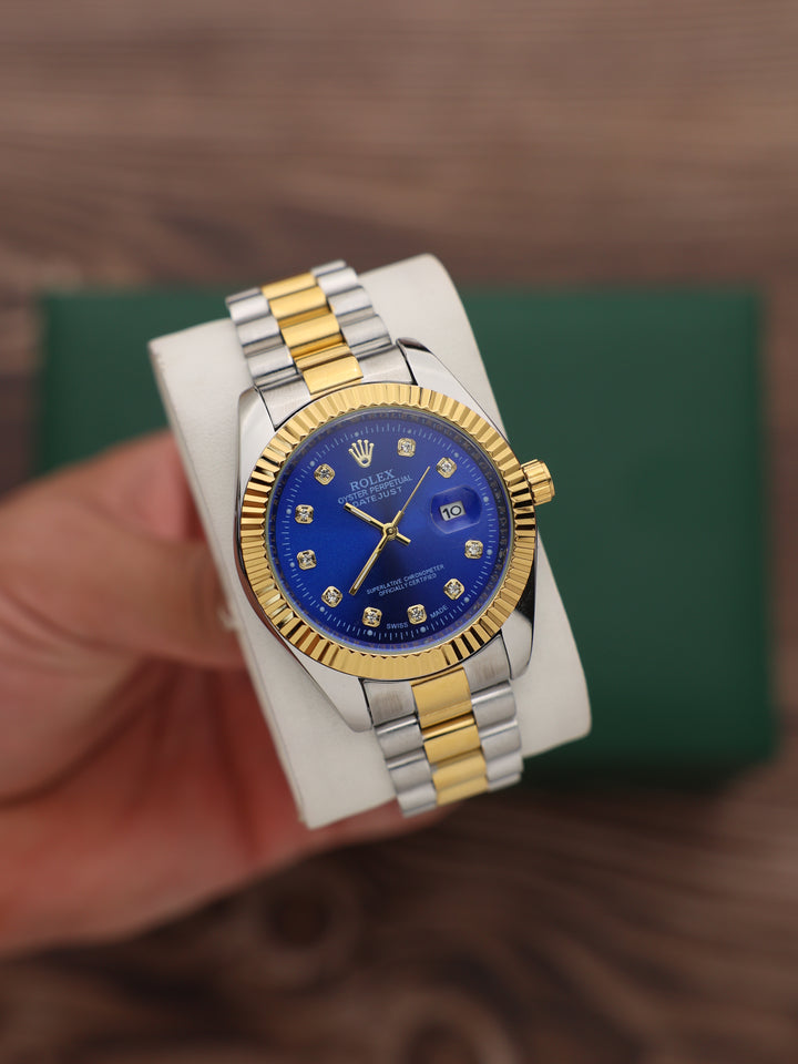 שעון יד רולקס לגברים 41 מ״מ – רמת AAA, כולל קופסה יוקרתית (95)