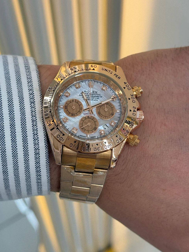 שעון יד רולקס לגברים 42 מ״מ – רמת AAA, כולל קופסה יוקרתית (10)