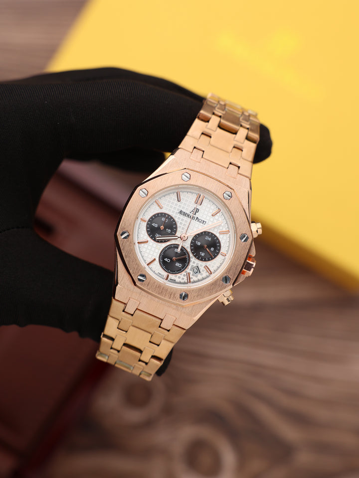 שעון יד אודמר פיגה לגברים 42 מ״מ – רמת AAA, כולל קופסה יוקרתית (12)