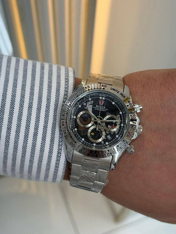 שעון יד רולקס לגברים 42 מ״מ – רמת AAA, כולל קופסה יוקרתית (15)