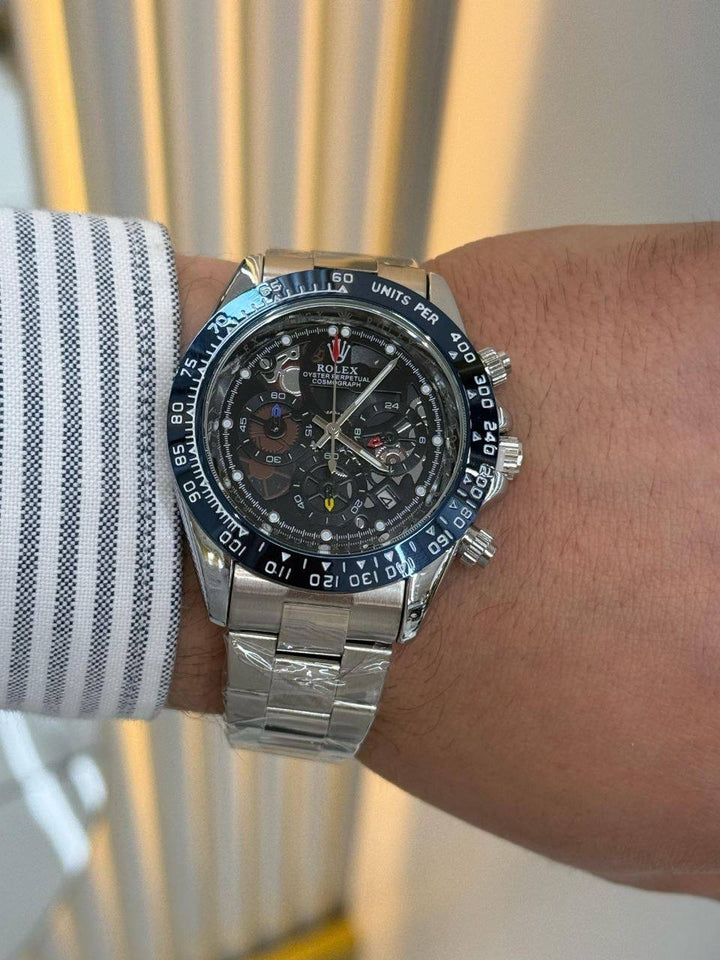 שעון יד רולקס לגברים 42 מ״מ – רמת AAA, כולל קופסה יוקרתית (20)