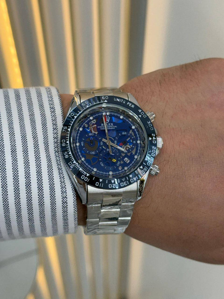 שעון יד רולקס לגברים 42 מ״מ – רמת AAA, כולל קופסה יוקרתית (2)