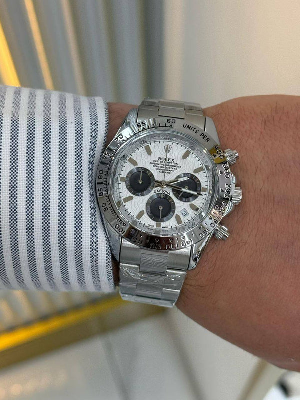 שעון יד רולקס לגברים 42 מ״מ – רמת AAA, כולל קופסה יוקרתית (40)