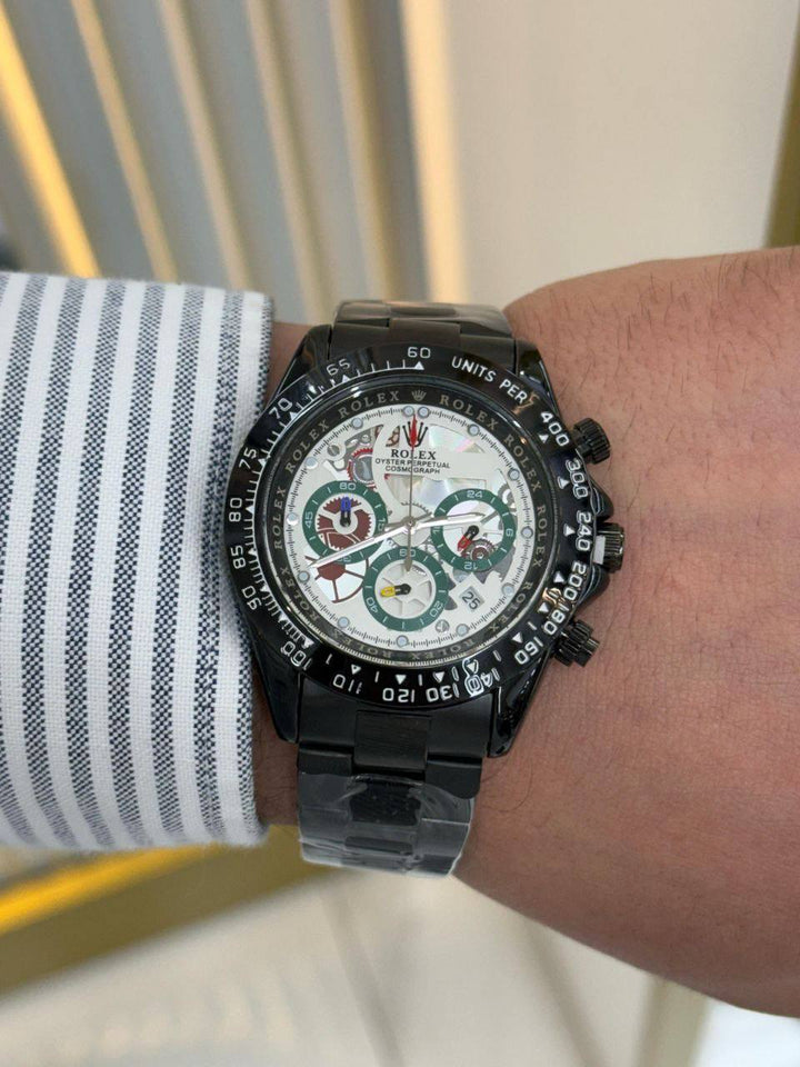 שעון יד רולקס לגברים 42 מ״מ – רמת AAA, כולל קופסה יוקרתית (55)