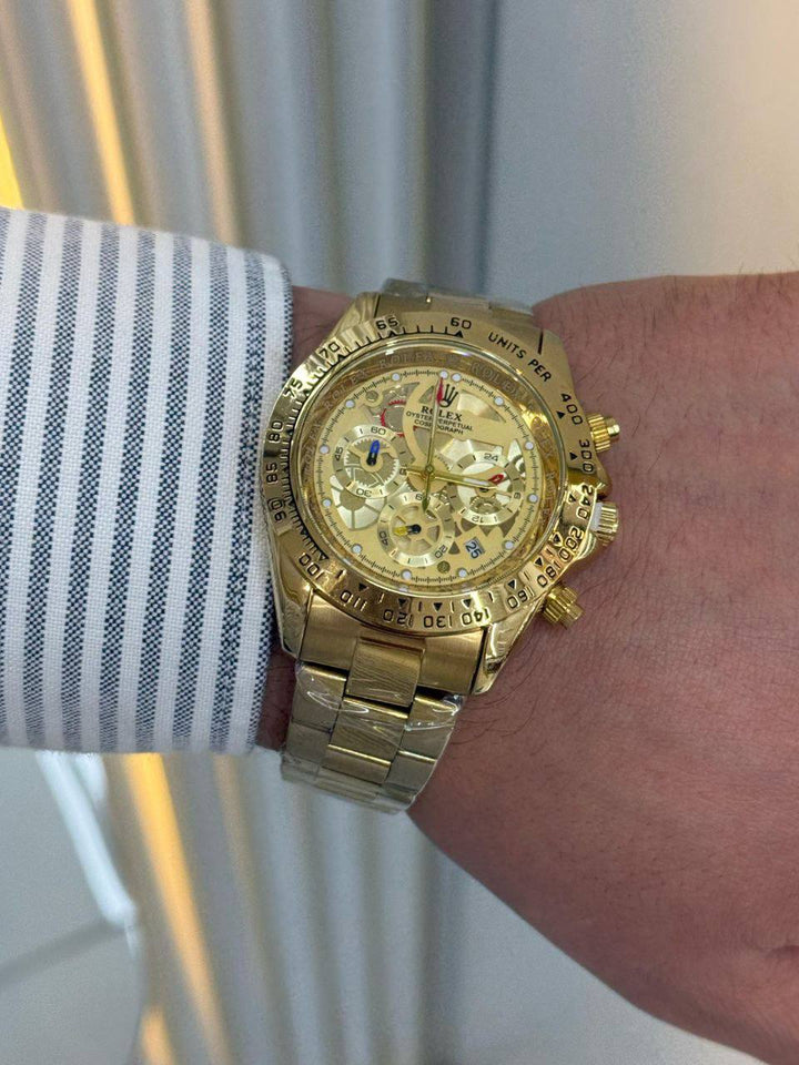 שעון יד רולקס לגברים 42 מ״מ – רמת AAA, כולל קופסה יוקרתית (5)