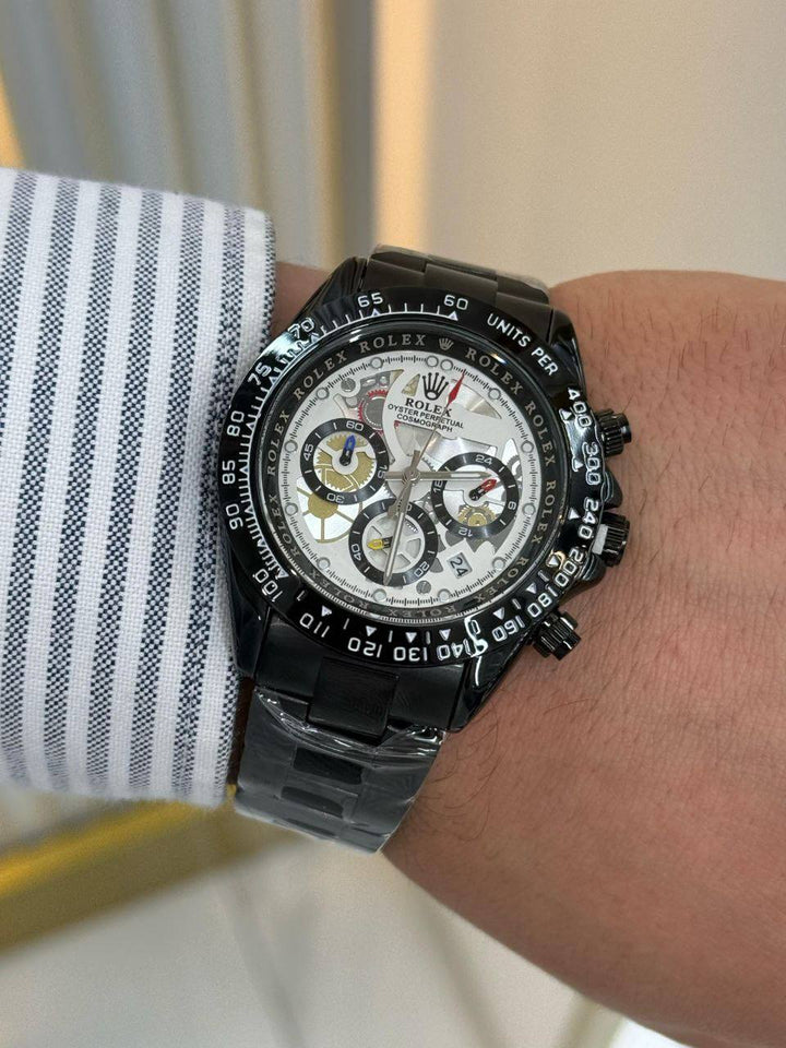 שעון יד רולקס לגברים 42 מ״מ – רמת AAA, כולל קופסה יוקרתית (60)