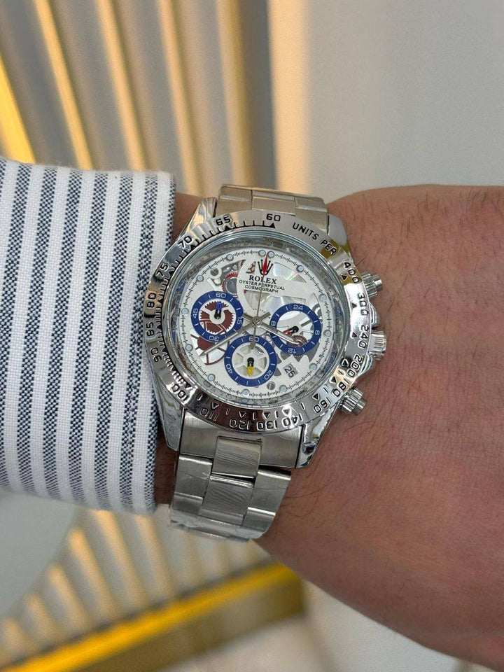 שעון יד רולקס לגברים 42 מ״מ – רמת AAA, כולל קופסה יוקרתית (61)