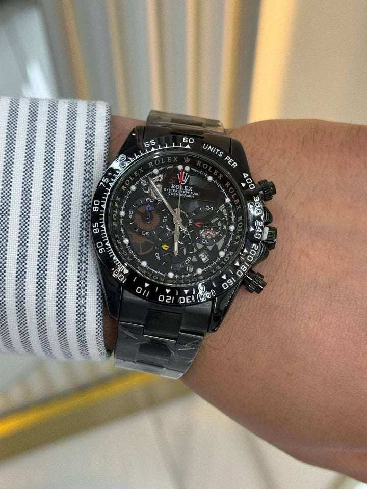 שעון יד רולקס לגברים 42 מ״מ – רמת AAA, כולל קופסה יוקרתית (62)