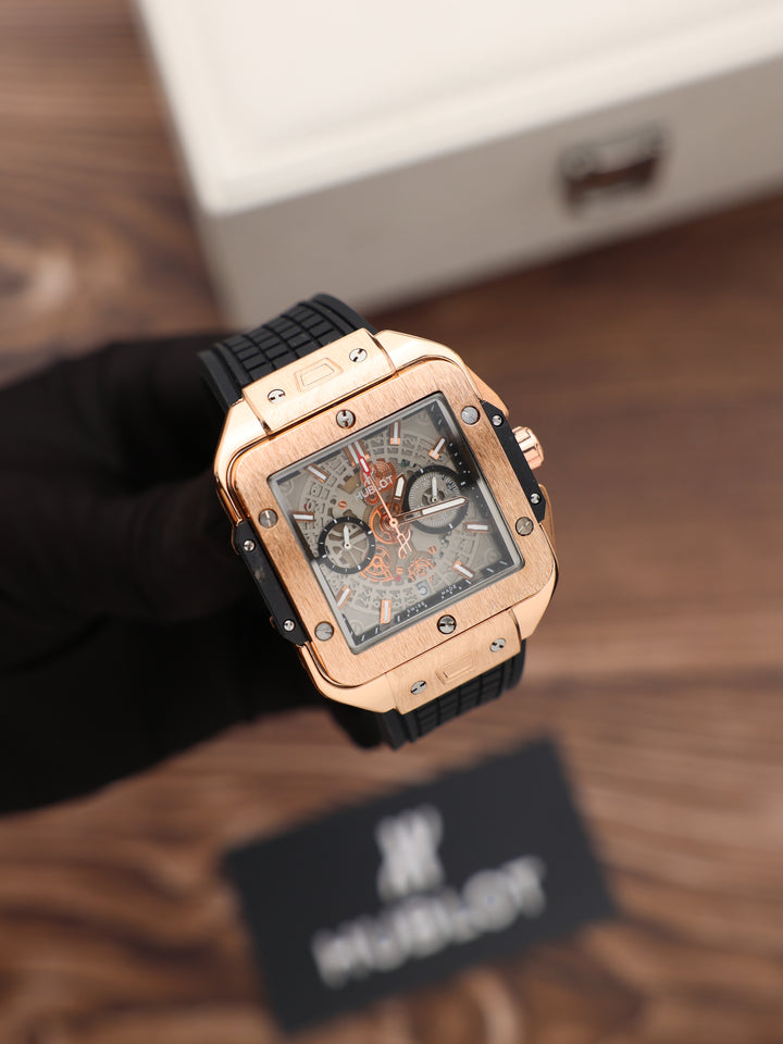 שעון יד הובלו לגברים 44 מ״מ – רמת AAA, כולל קופסה יוקרתית (4)