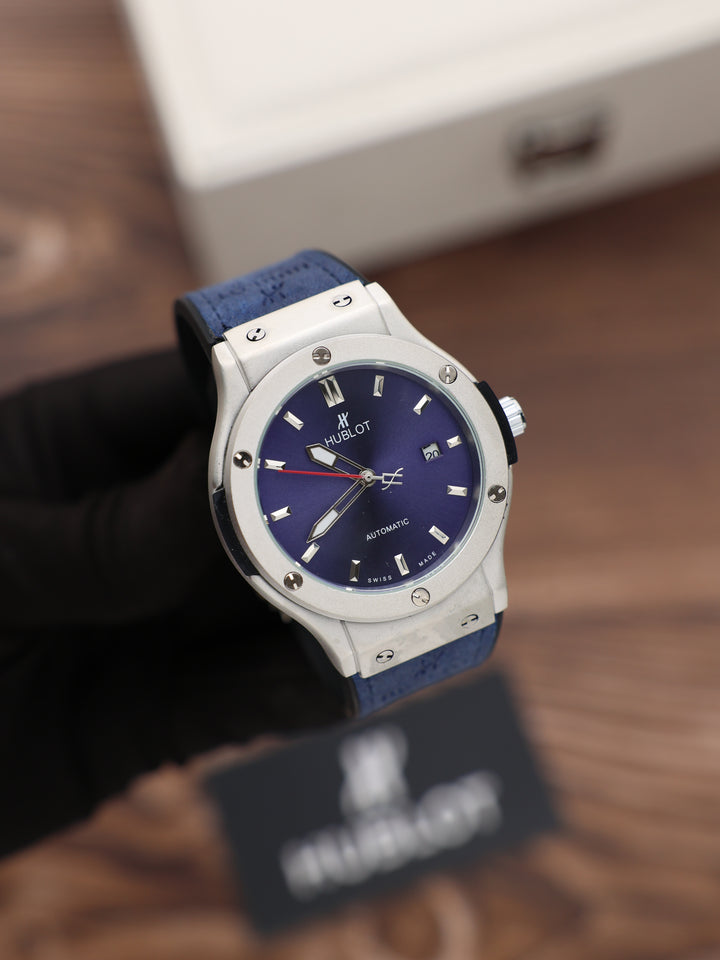 שעון יד הובלו לגברים 44 מ״מ – רמת AAA, מנגנון אוטומטי, כולל קופסה יוקרתית (4)