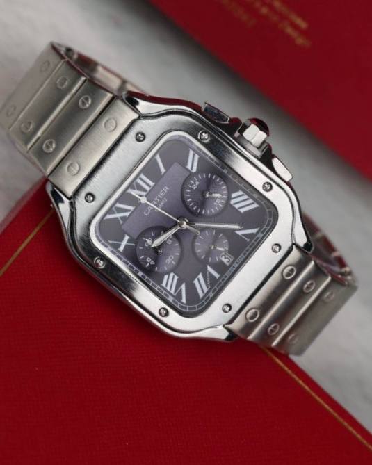 שעון יד קרטייה לגברים 45 מ״מ – רמת AAA, כולל קופסה יוקרתית (13)