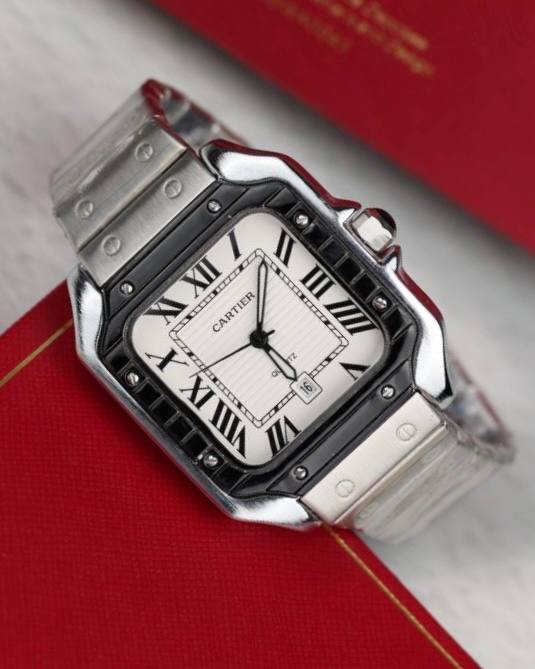 שעון יד קרטייה לגברים 45 מ״מ – רמת AAA, כולל קופסה יוקרתית (18)