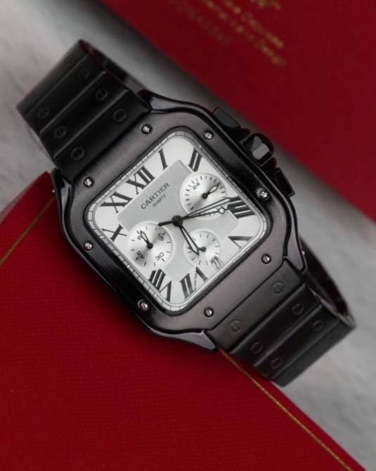 שעון יד קרטייה לגברים 45 מ״מ – רמת AAA, כולל קופסה יוקרתית (20)